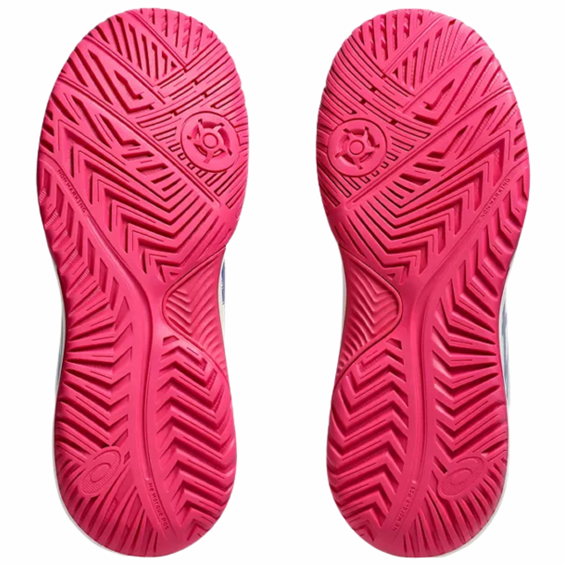 Flexible Support Asics Gel-Dedicate 8 Junior Tennis Shoes - Cream/Dark Cobalt