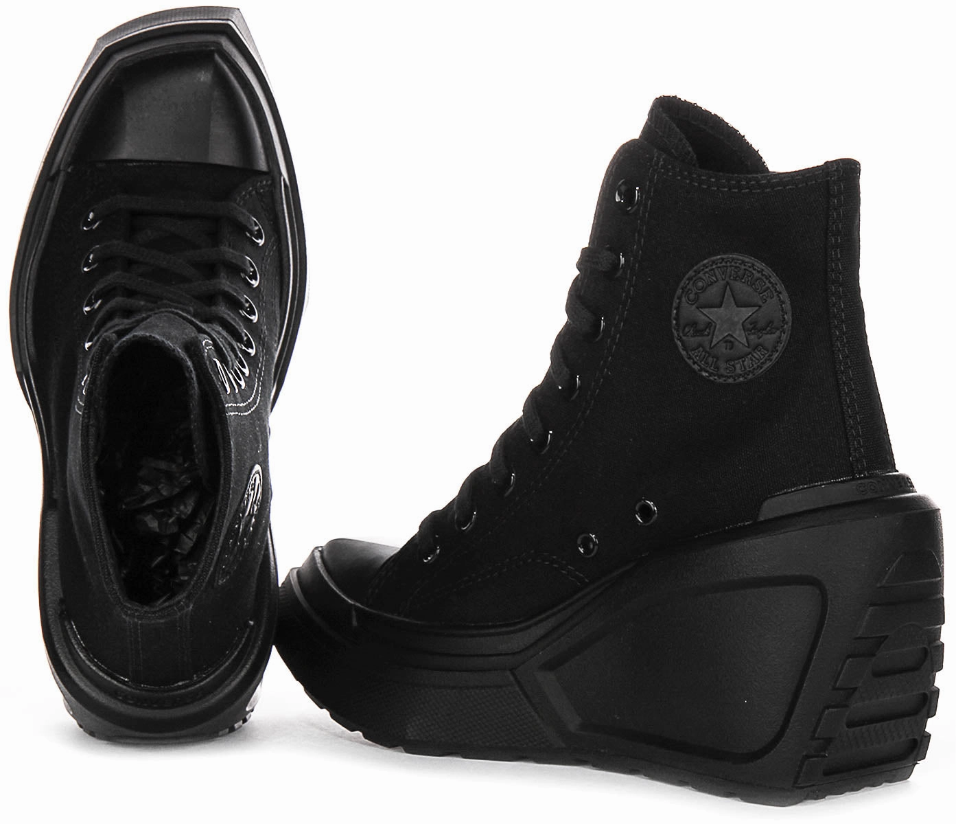Flexible Upper Converse Chuck 70 De Luxe A08094C In All Black