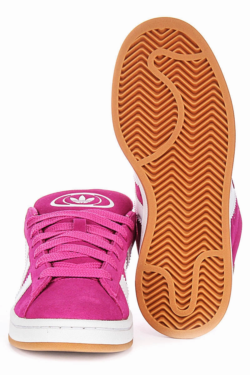Flexible Upper Material Adidas Campus 00S In Pink White For Youth