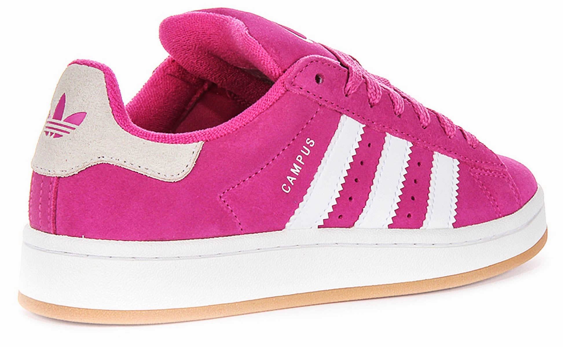 Flexible Upper Material Adidas Campus 00S In Pink White For Youth