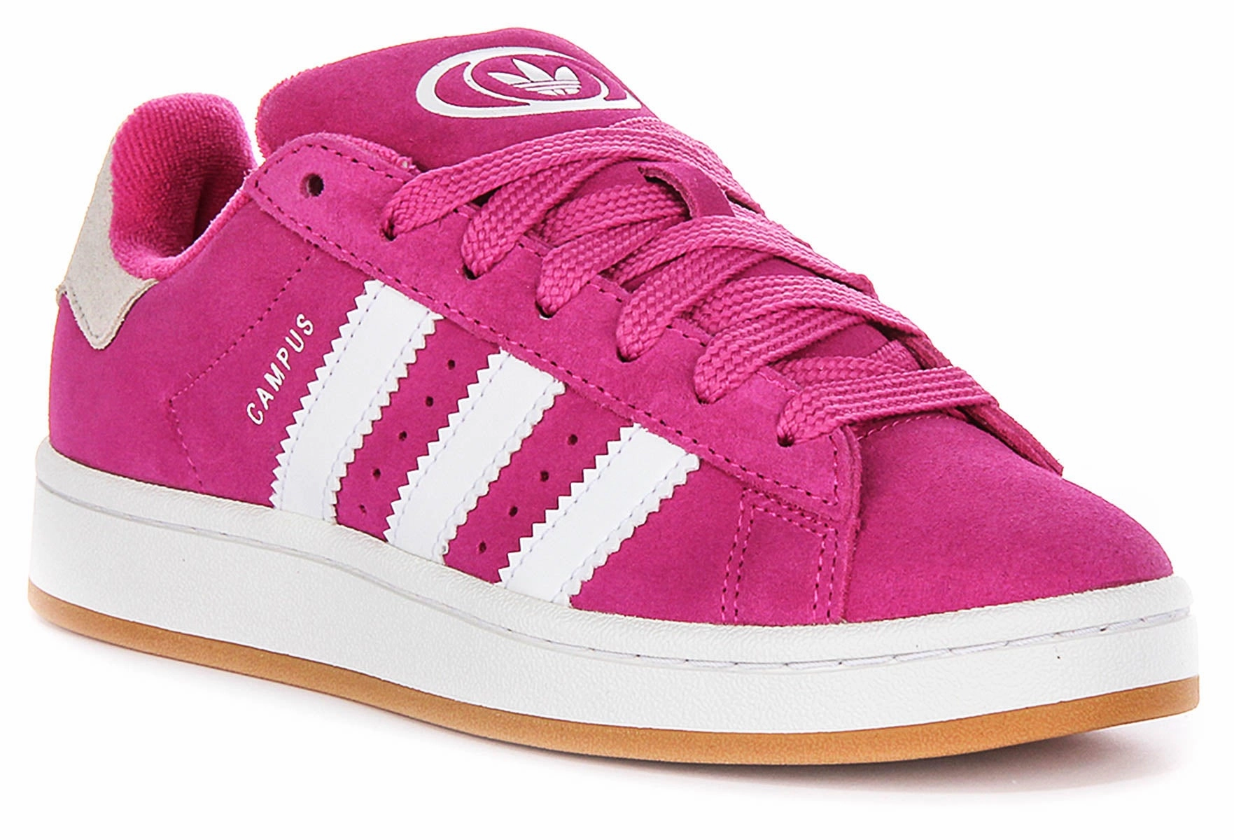 Adidas Campus 00S In Pink White For Youth Full Cushioning style - statement