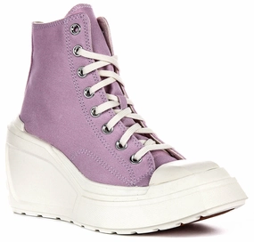 Autumn Style Converse A07584C De Luxe Wedge In Pink White For Women