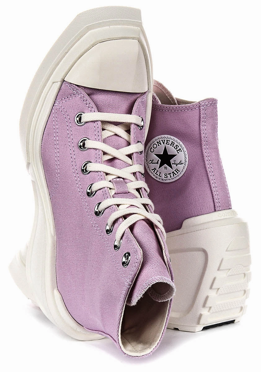 Flexible Walk Converse A07584C De Luxe Wedge In Pink White For Women