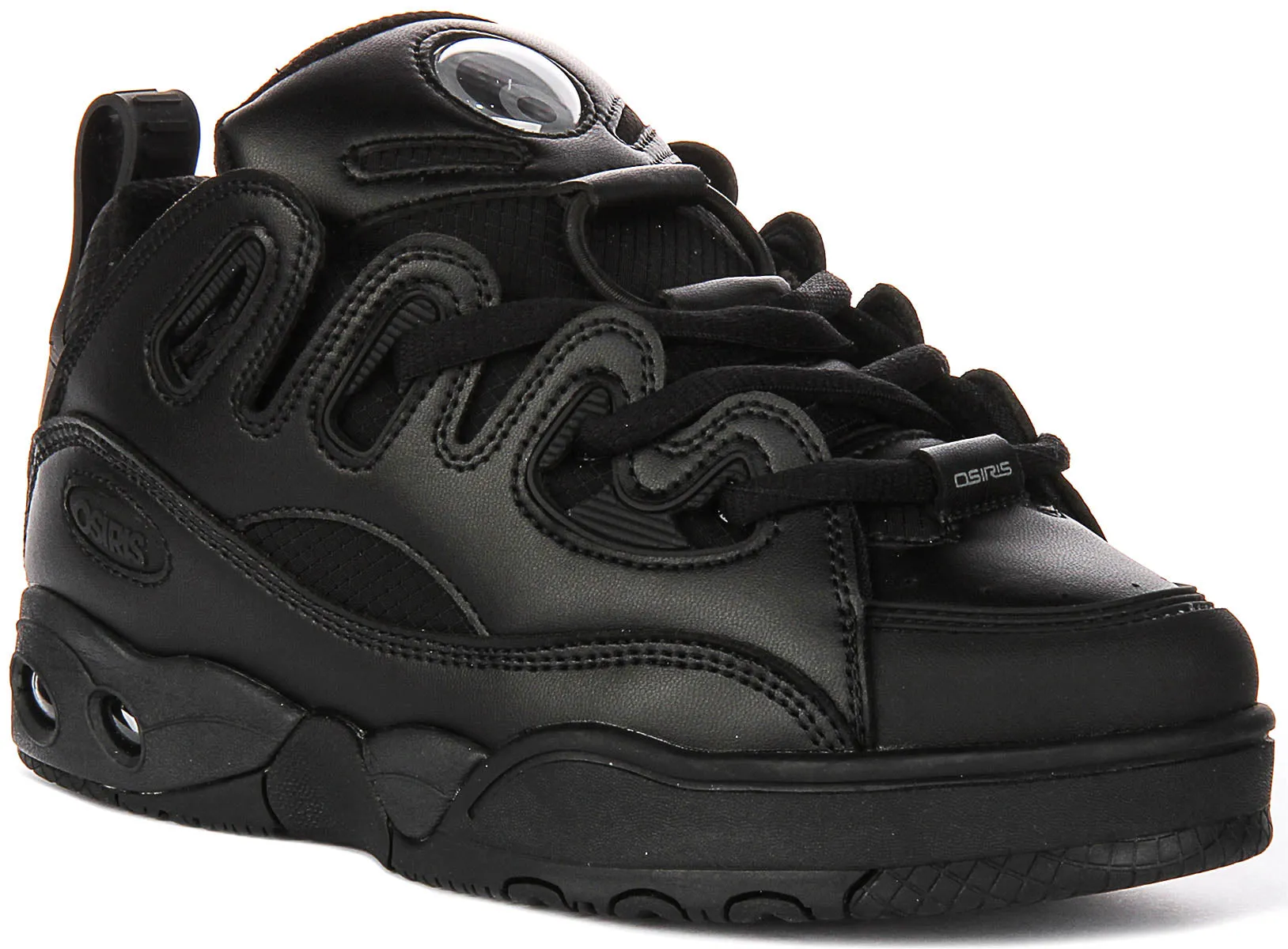 Osiris D3 E In All Black Mobility Ready Tread Pattern