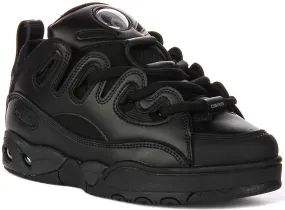 Osiris D3 E In All Black Mobility Ready Tread Pattern