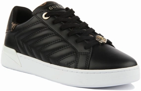 Motion Sync Guess Racheel Trainers In Black For Women
