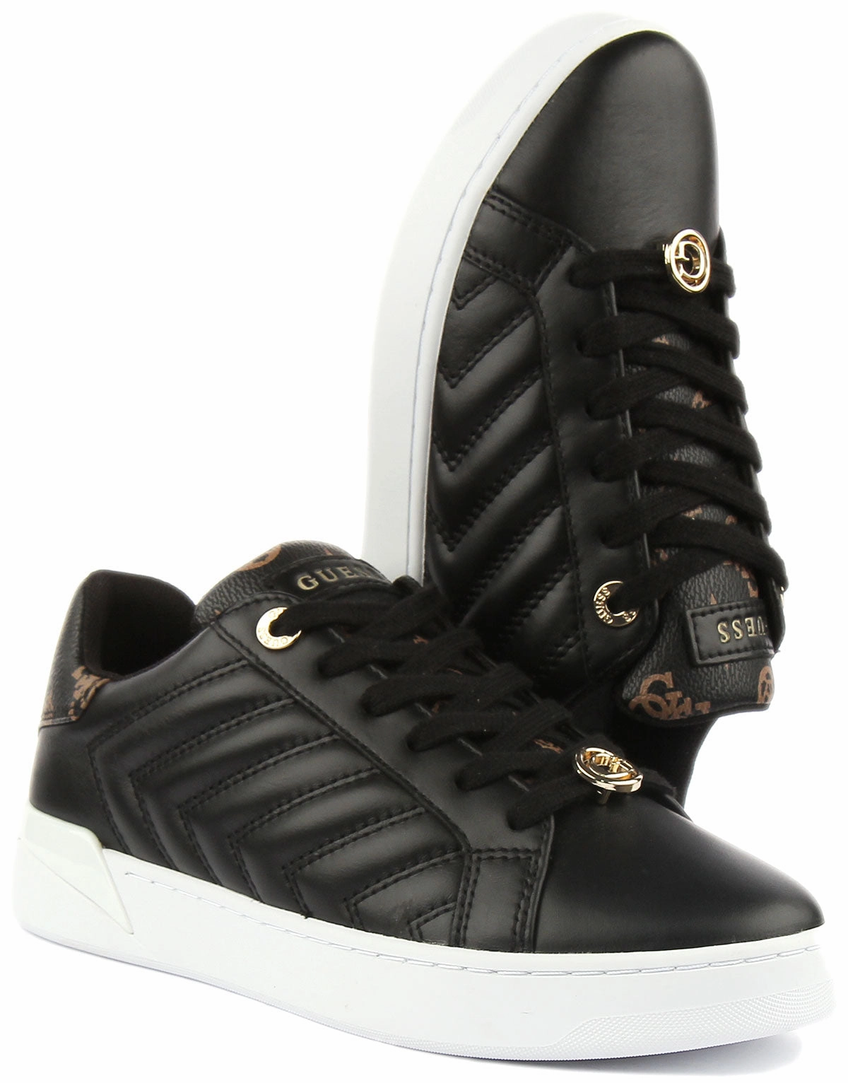 Flow Mesh Guess Racheel Trainers In Black For Women