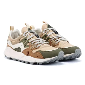 Flower Mountain Yamano 3 Men's Beige Trainers Pace Ready Heel lock