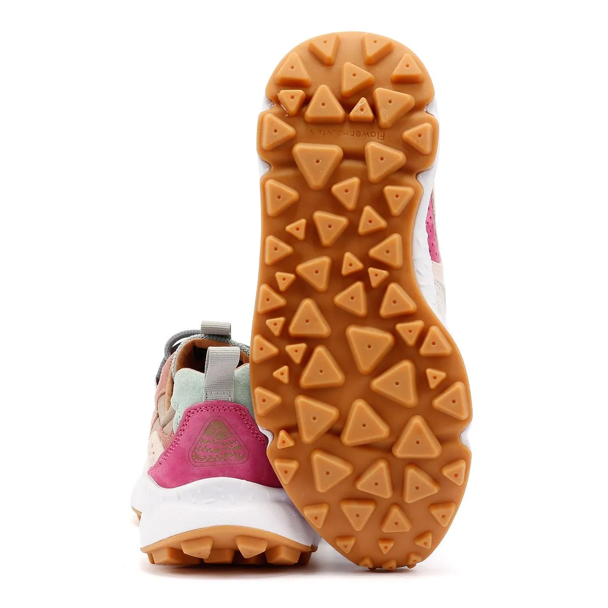 Flower Mountain Yamano 3 Women's Grey/Pink Trainers Lounge Fit