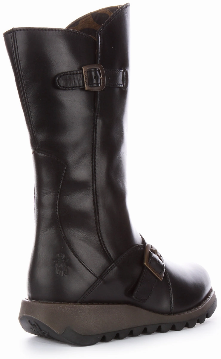 Fly London Mes 2 In Black For Women Trail Motion Shoes