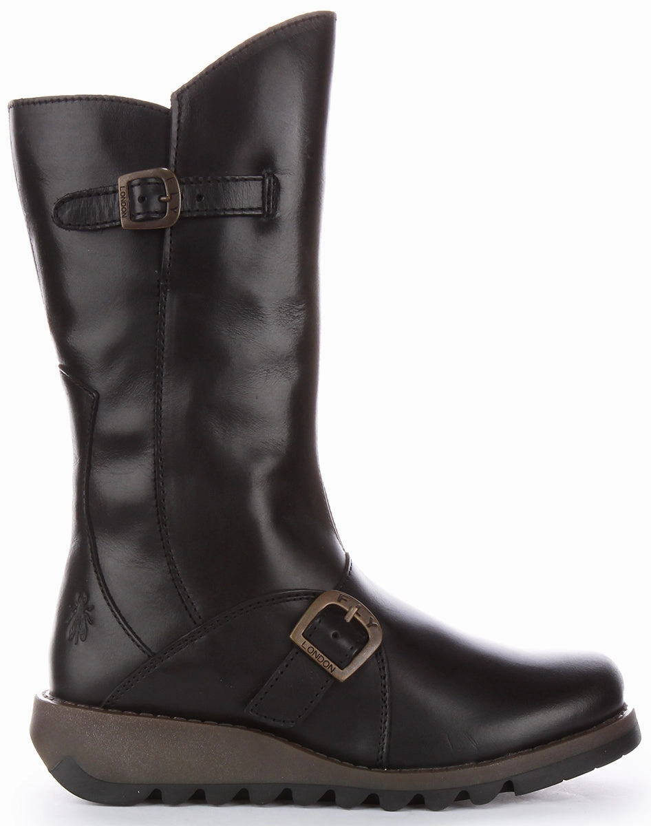 Fly London Mes 2 In Black For Women Trail Motion Shoes