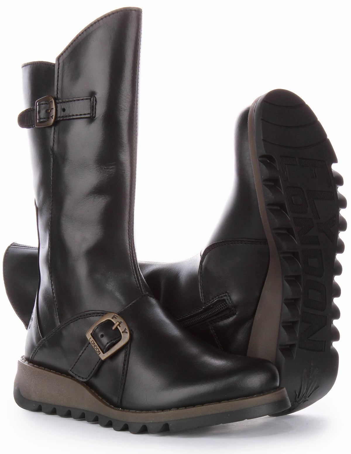 Fly London Mes 2 In Black For Women Trail Motion Shoes