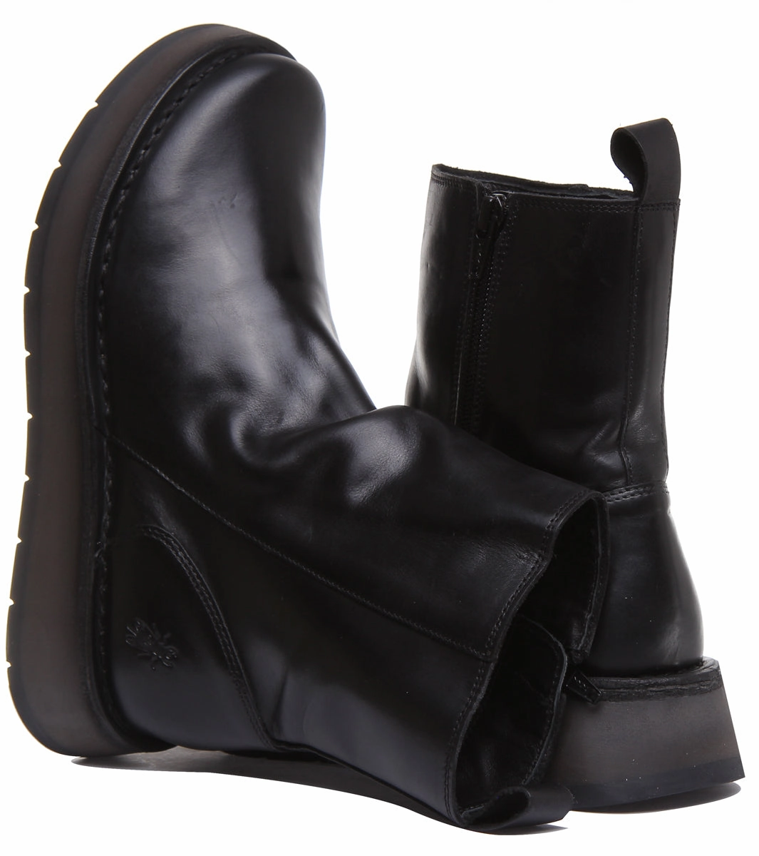 Fly London Reno053 In Black For Women Trail Power Boots