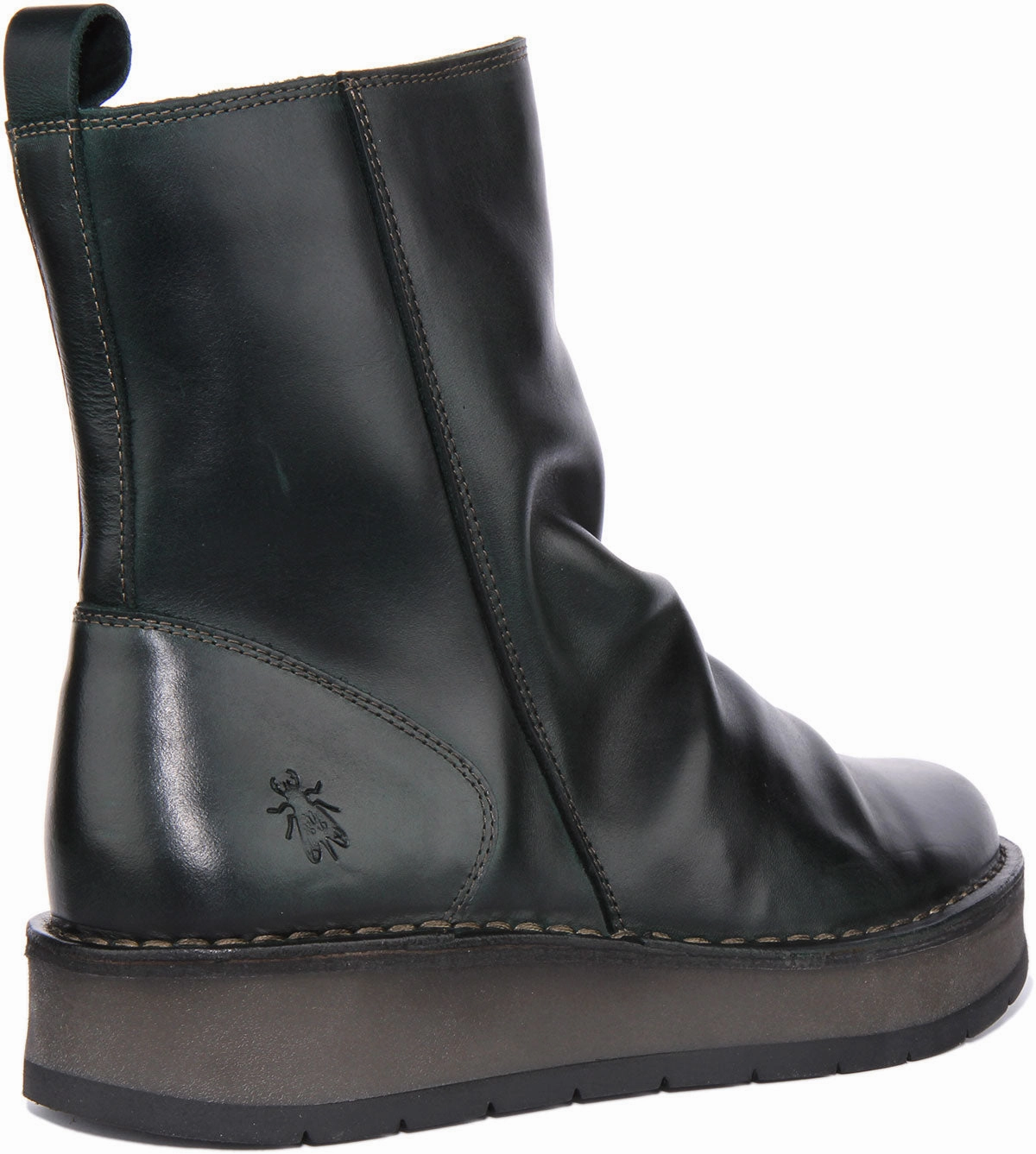 Fly London Reno053 In Petrol For Women Trekking Grip