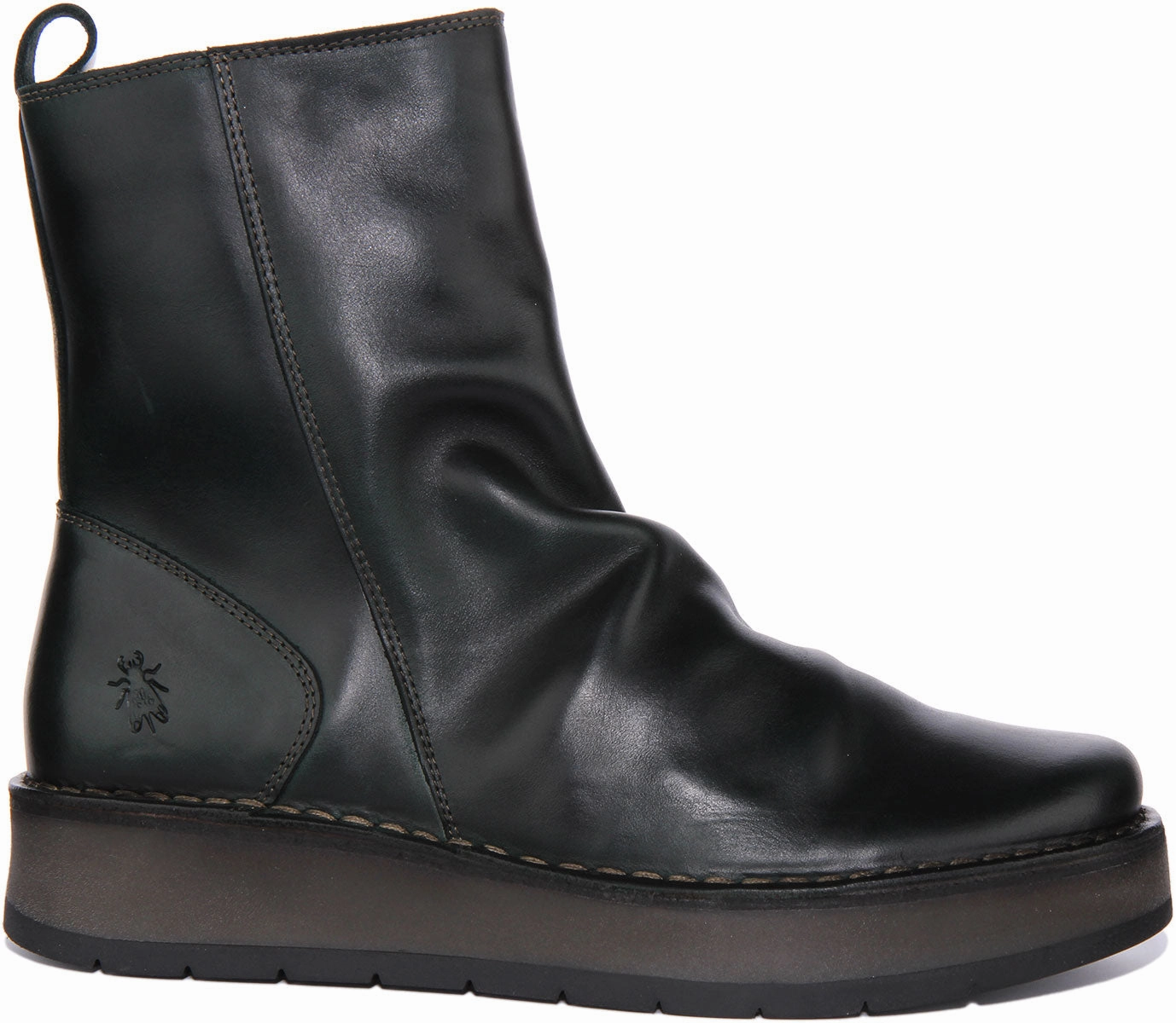 Fly London Reno053 In Petrol For Women Trekking Grip