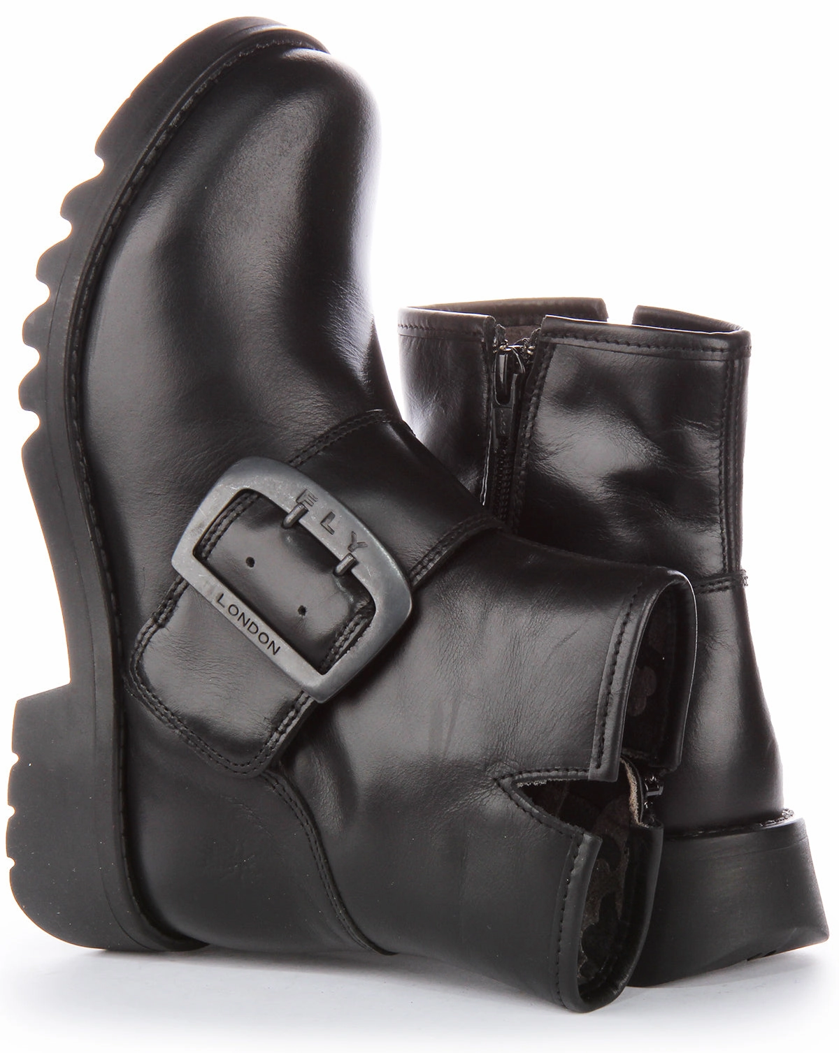 Fly London Riley991 In Black For Women Trail Protection