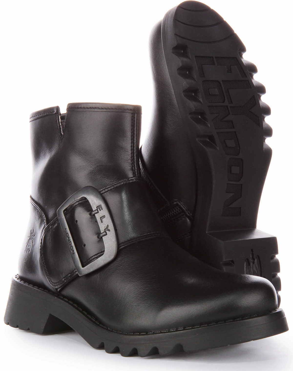 Fly London Riley991 In Black For Women Trail Protection