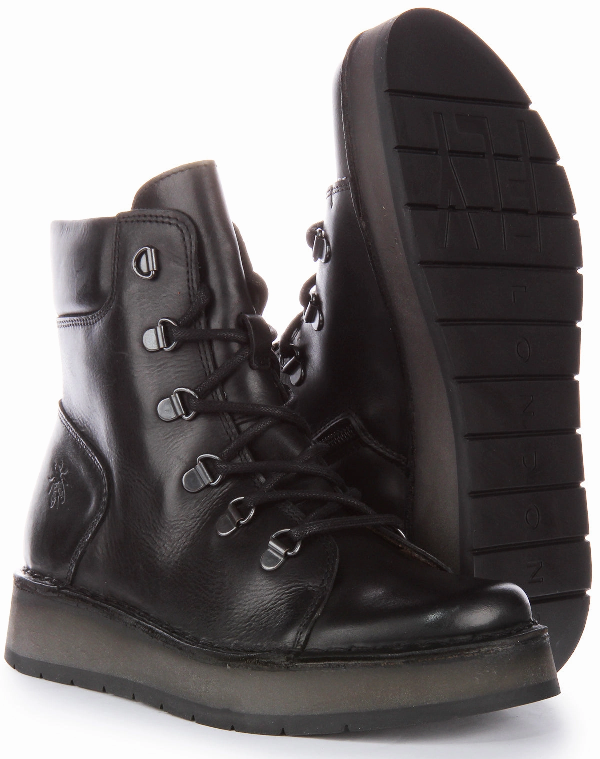 Fly London Roxy094 In Black For Women Trail Stability Boots Max