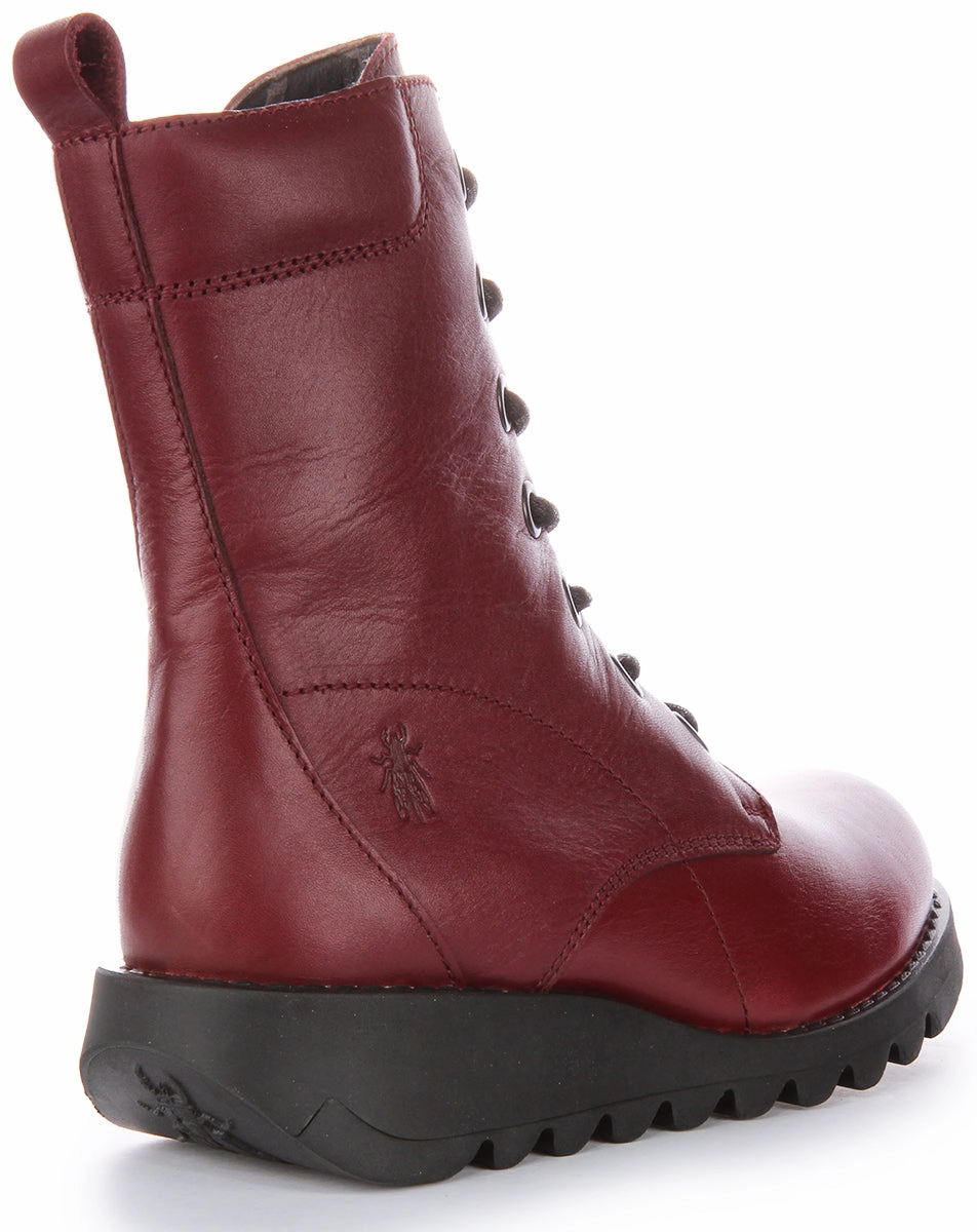 Fly London Silf015 In Wine For Women Backpacking Flexibility