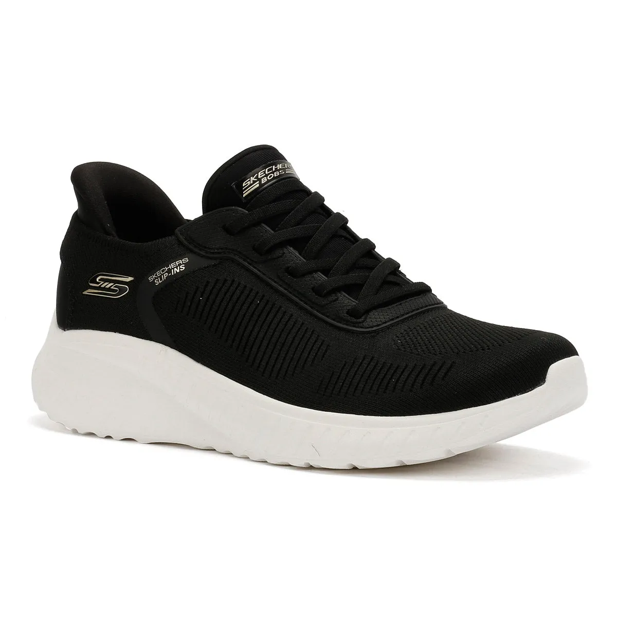Foam Boost Skechers BOBS Squad Chaos Women's Black/White Trainers