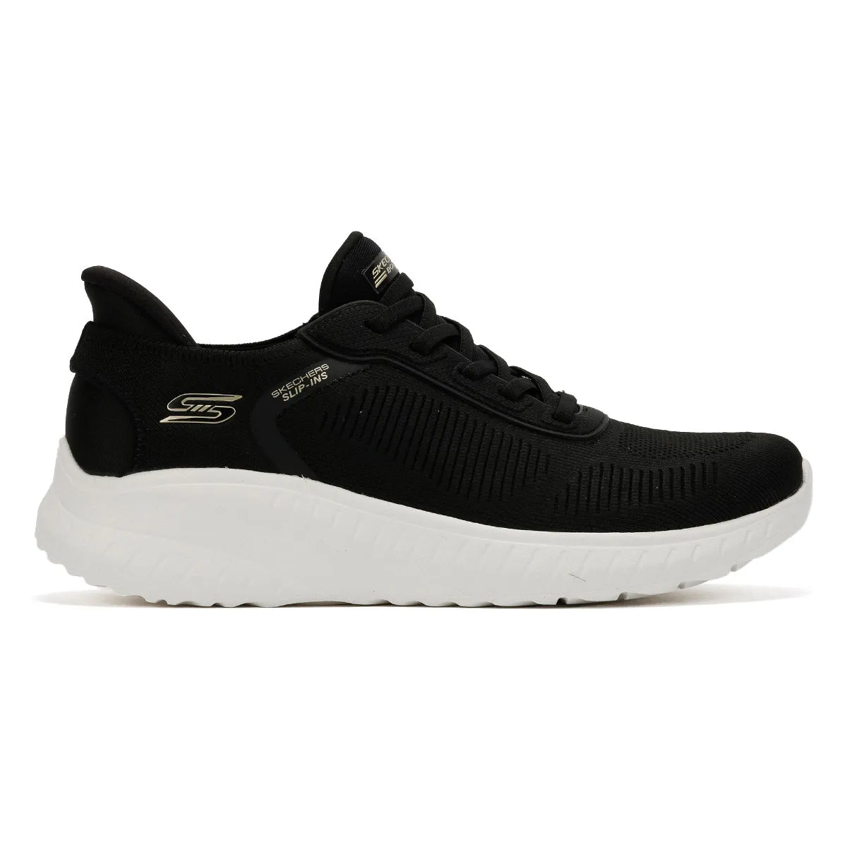 Foam Boost Skechers BOBS Squad Chaos Women's Black/White Trainers