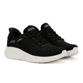 Skechers BOBS Squad Chaos Women's Black/White Trainers Foot Flex