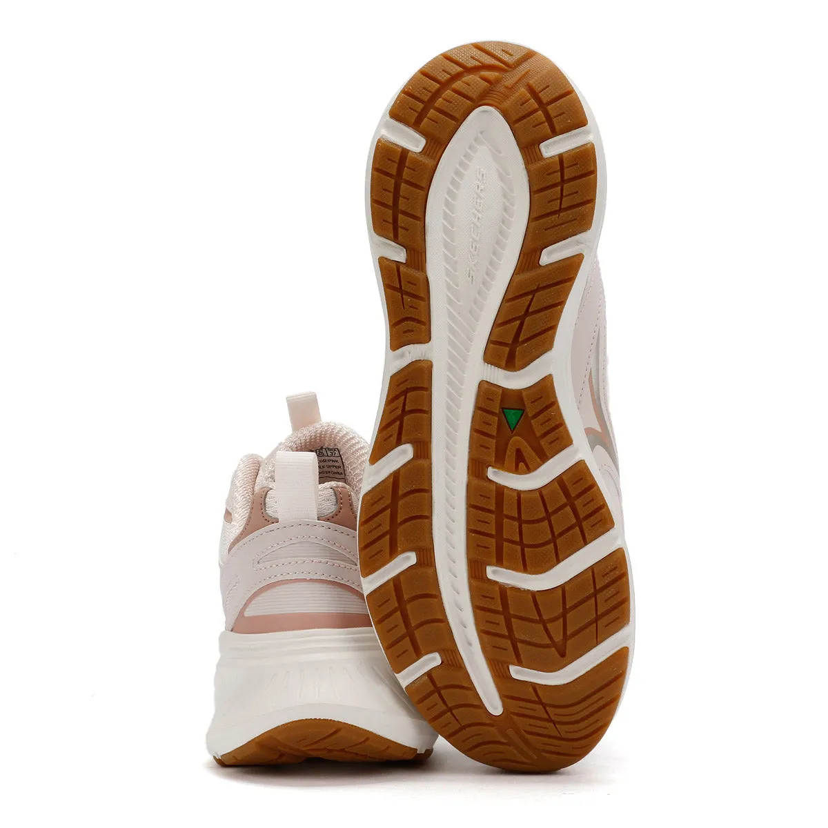 Foam Lining Skechers Edgeridge Women's Silver Eclipse Pink Trainers