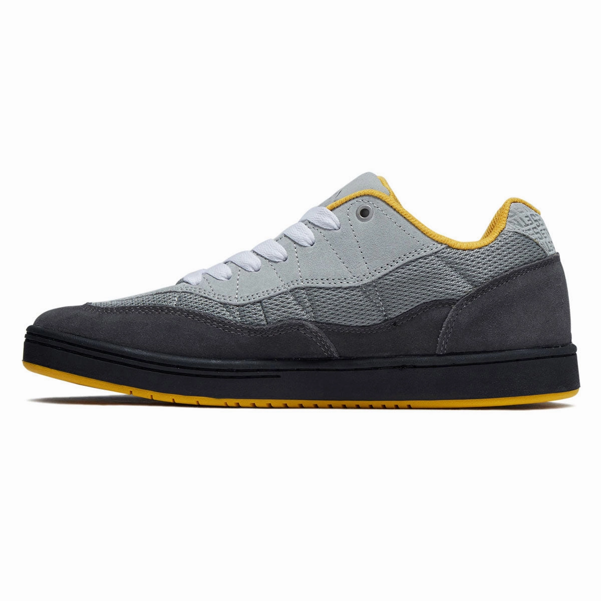 Foam Base Etnies Snake Shoes - Grey/Grey/Yellow