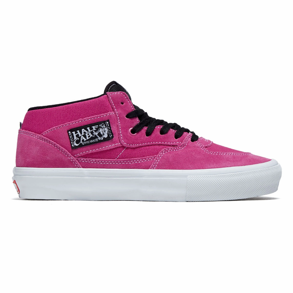 Vans Skate Half Cab Shoes - Pop Hot Pink Free Action