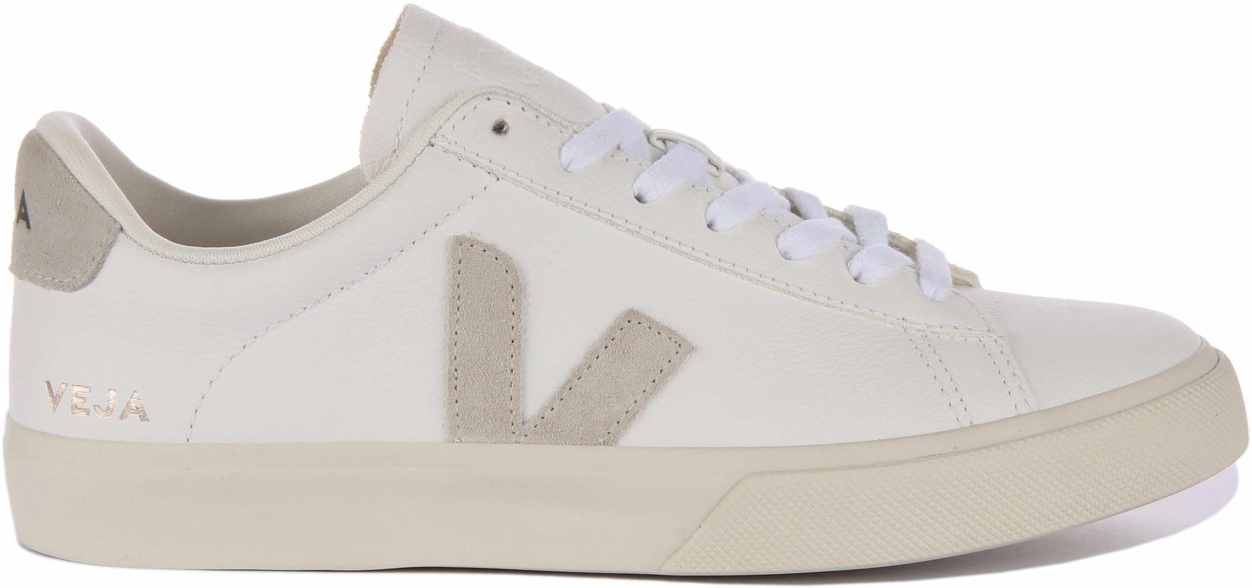 Foam Bounce Veja Campo Chromefree In White Grey For Men