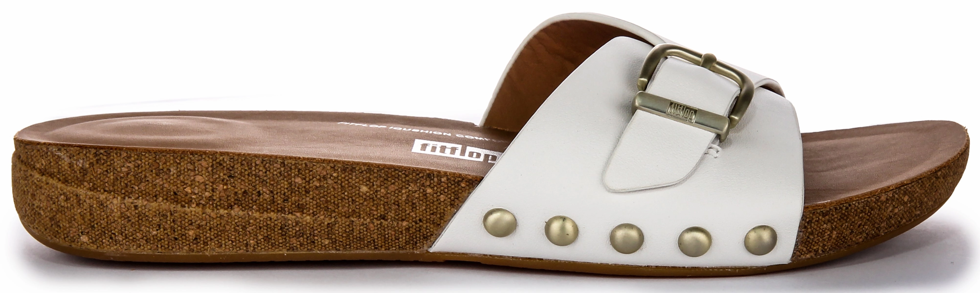 Foam Flex Fitflop Iqushion Adj In White For Women