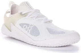 Vivobarefoot Motus Strength In White For Women Outsole compound enhances energy feedback with use