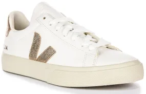 Veja Campo Chromefree In White Bronze For Women Pure Motion Health Training