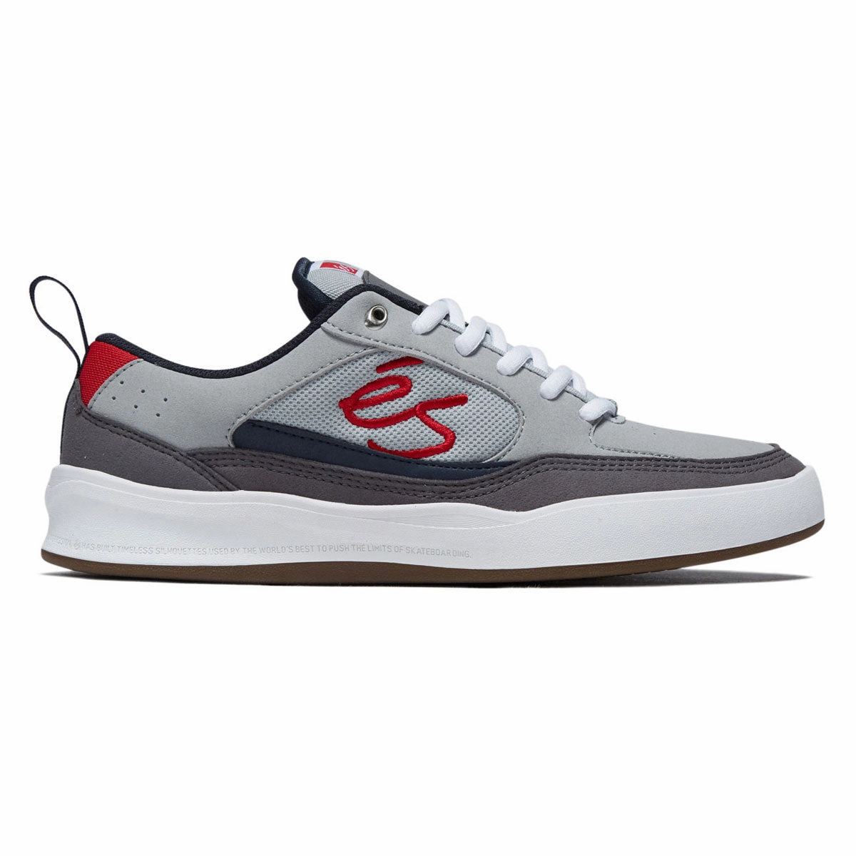 eS Swift 2.0 Shoes - Dark Grey/Light Grey Skater Motion Fit Cushion Insole
