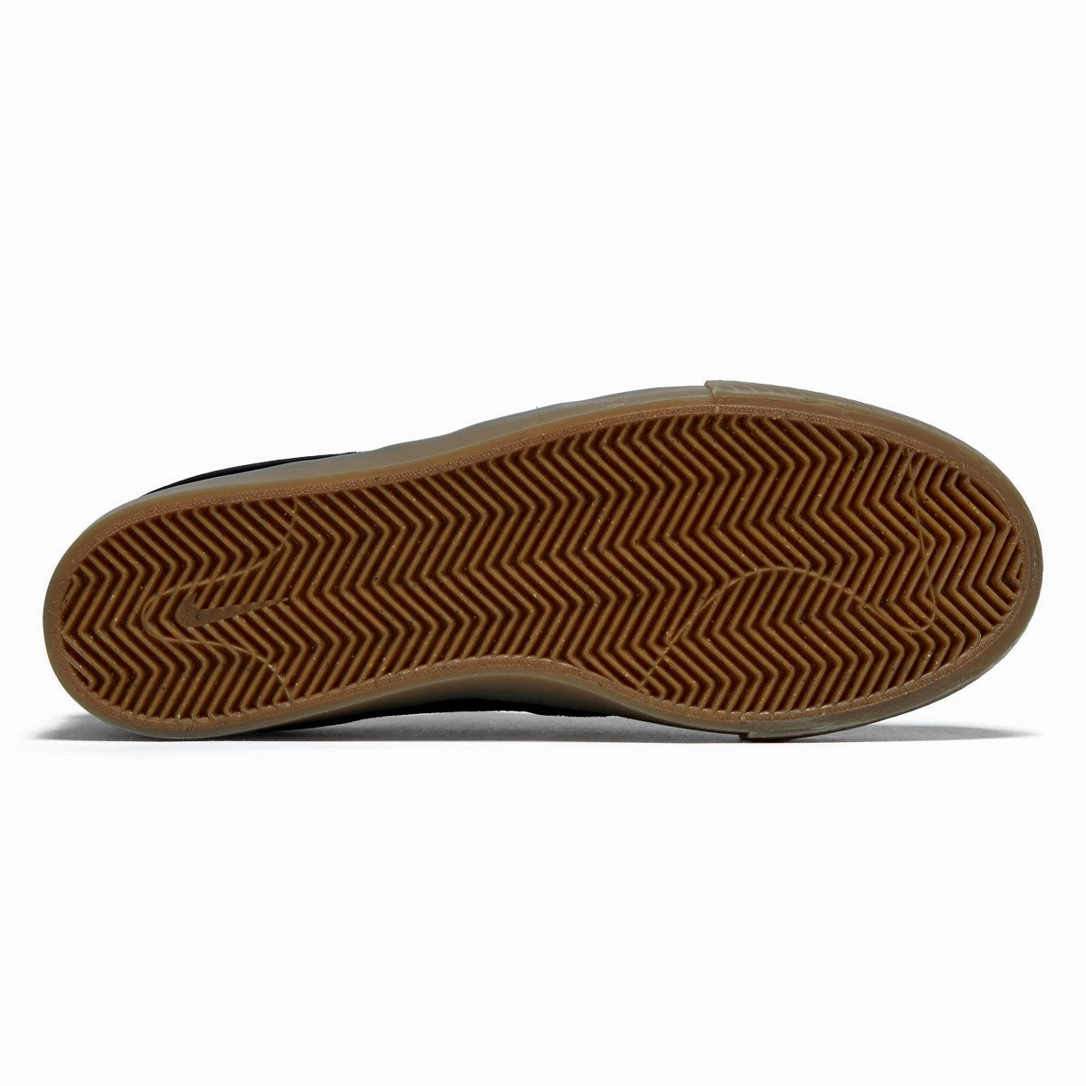 Foot Hugging Nike SB Janoski  Slip Shoes - Black/Black/Gum Light Brown