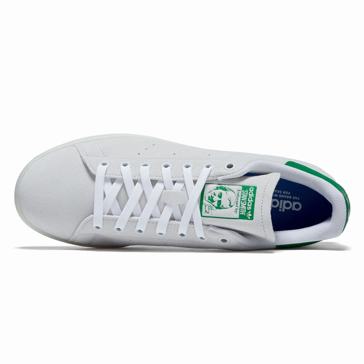 Foot Shock Adidas Stan Smith ADV Shoes - Ftwr White/Green/Ftwr White