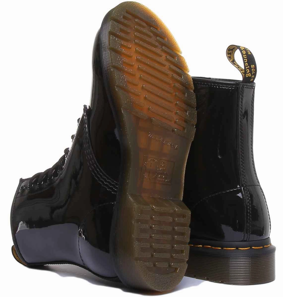 Foot Traction Gear Dr Martens 1460 Patent In Black Patent