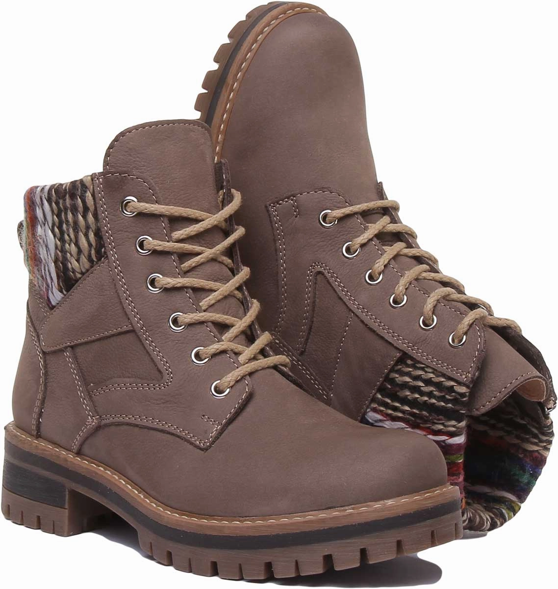 Foot Traction Max Justin Reess England Ella In Brown