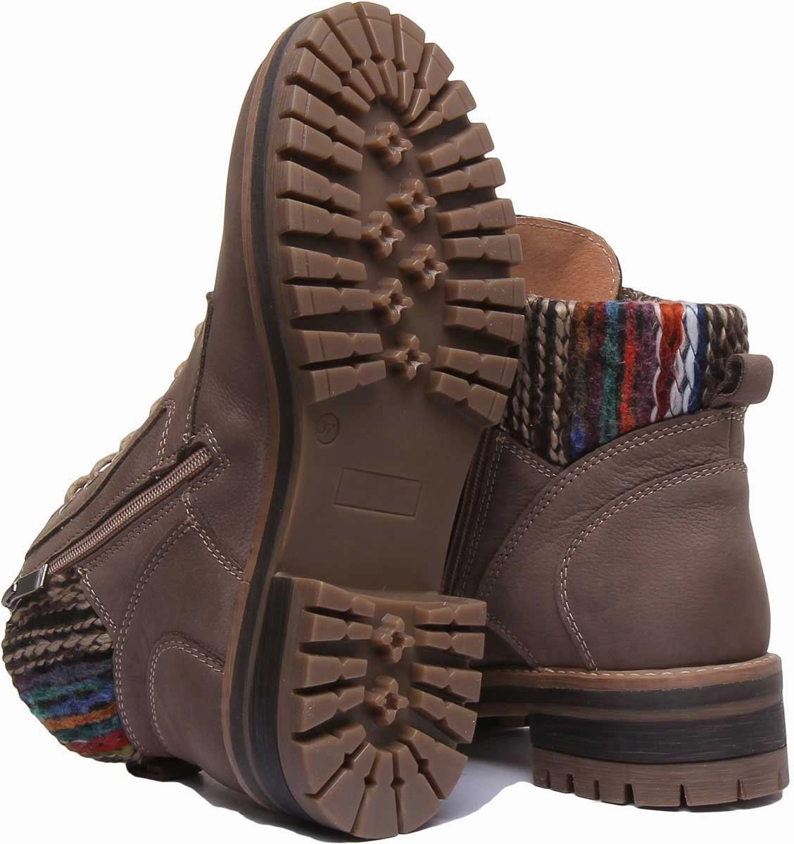 Foot Traction Max Justin Reess England Ella In Brown