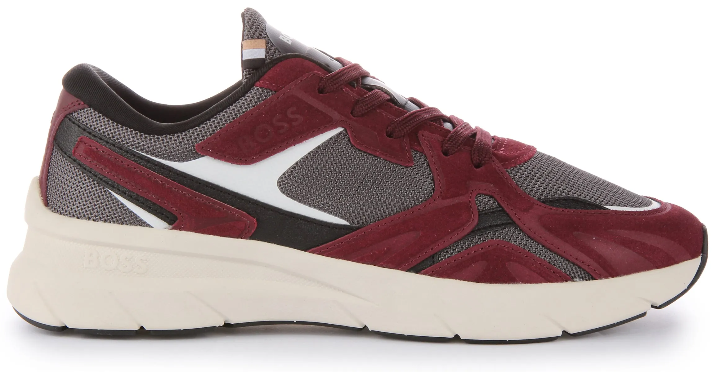 Forward Motion Boss Owen Runner In Maroon For Men