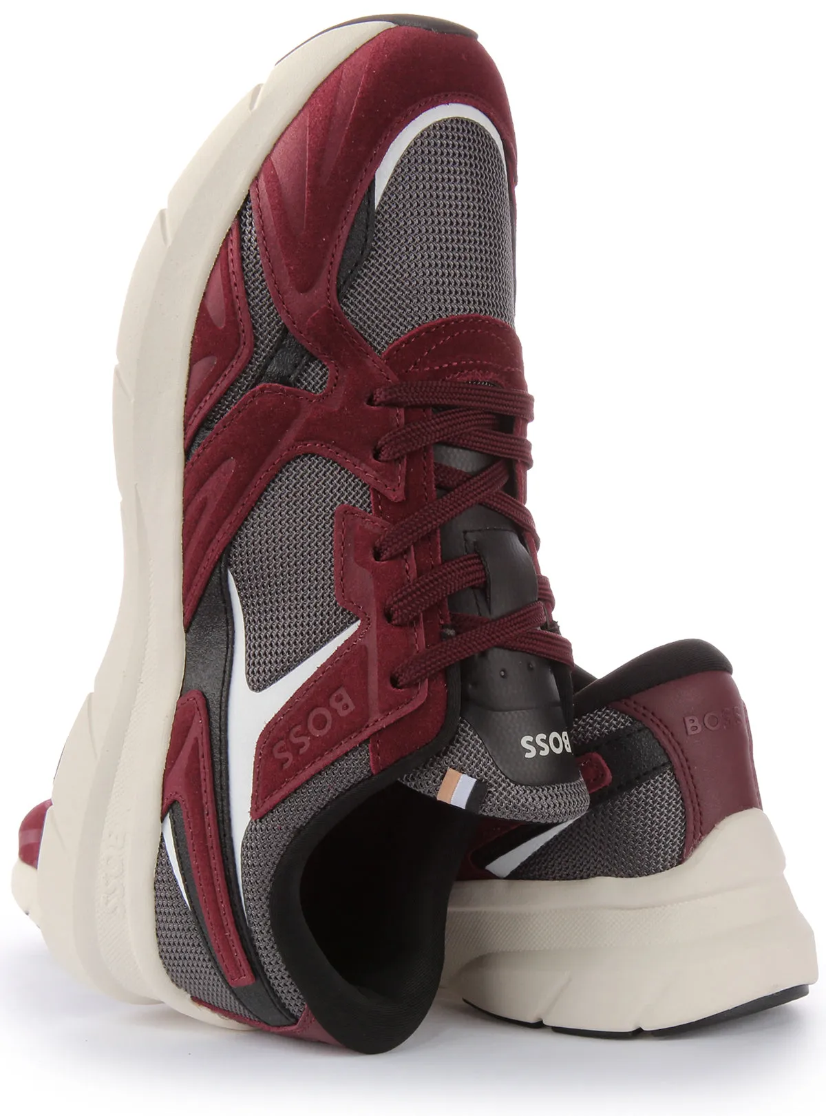 Forward Motion Boss Owen Runner In Maroon For Men