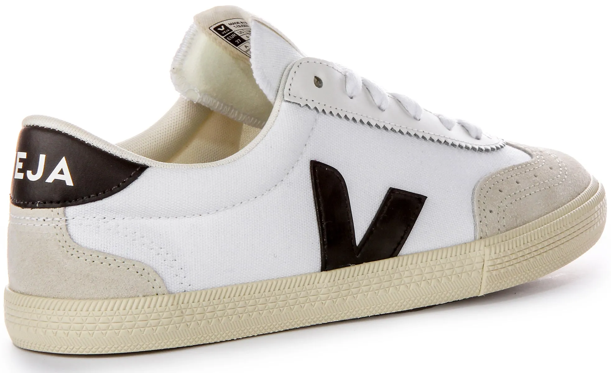 Forward Motion Veja Volley In White Black For Men