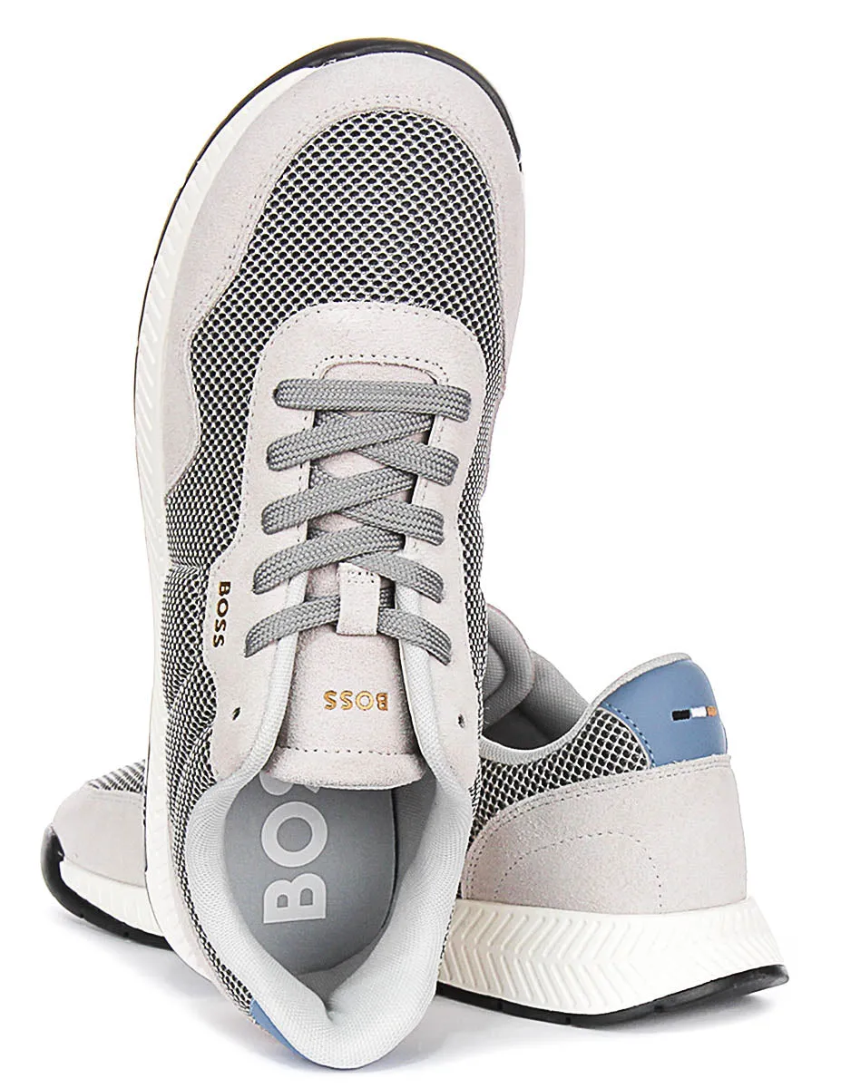 Free Motion Boss Titanium Runner In Grey For Men