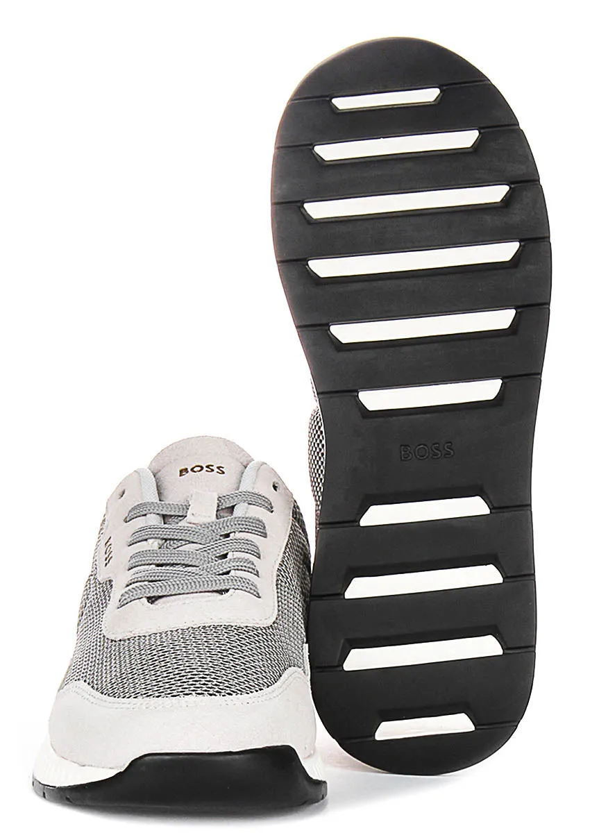 Free Motion Boss Titanium Runner In Grey For Men