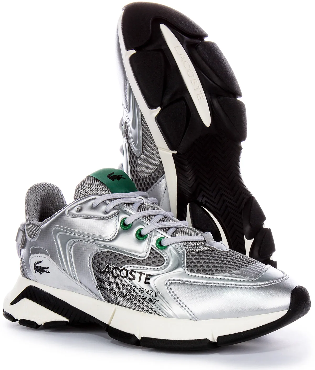 Freedom Fit Lacoste L003 Neo In Silver For Men