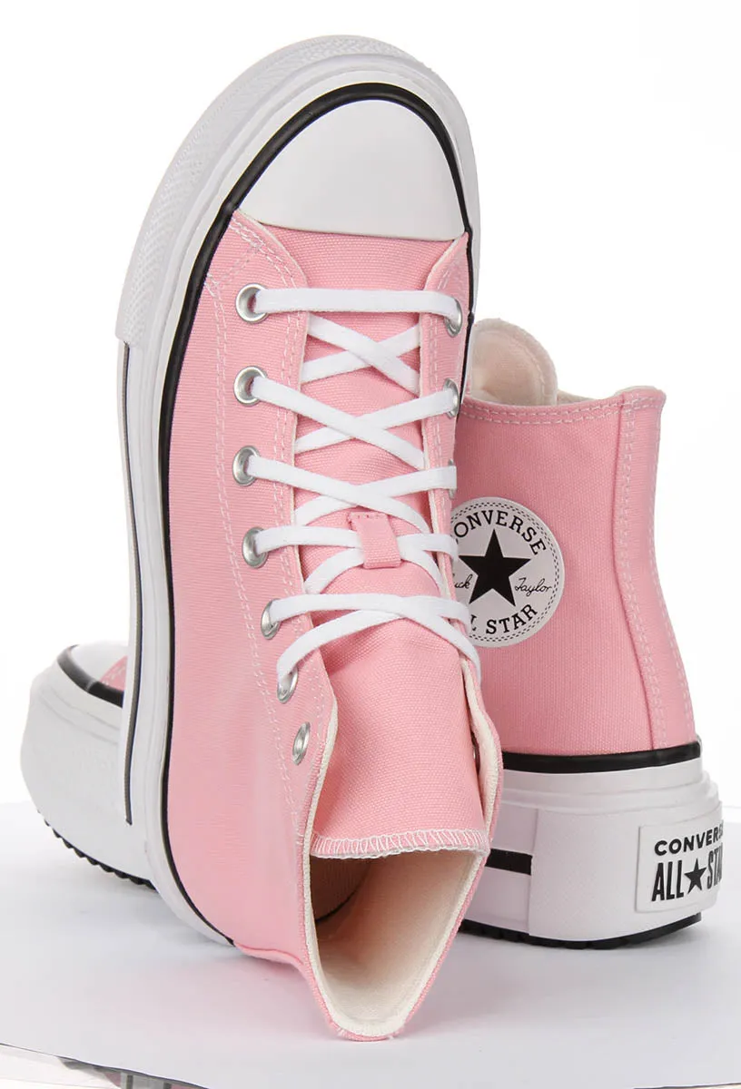 Freedom Step Converse Chuck Taylor All Star Double Stack A15012C In Pink