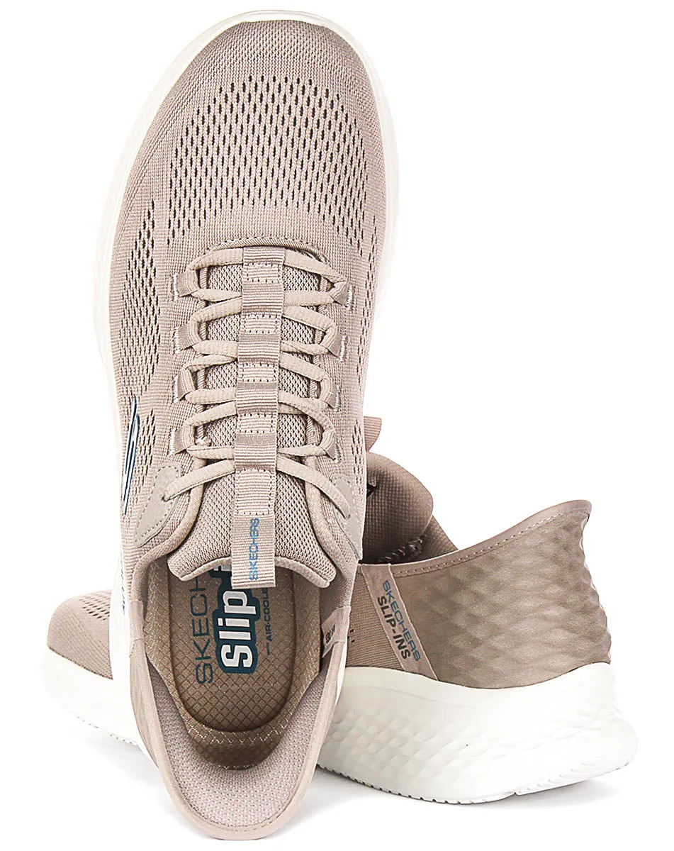 Freedom Step Skechers Skech Lite Pro In Taupe For Men