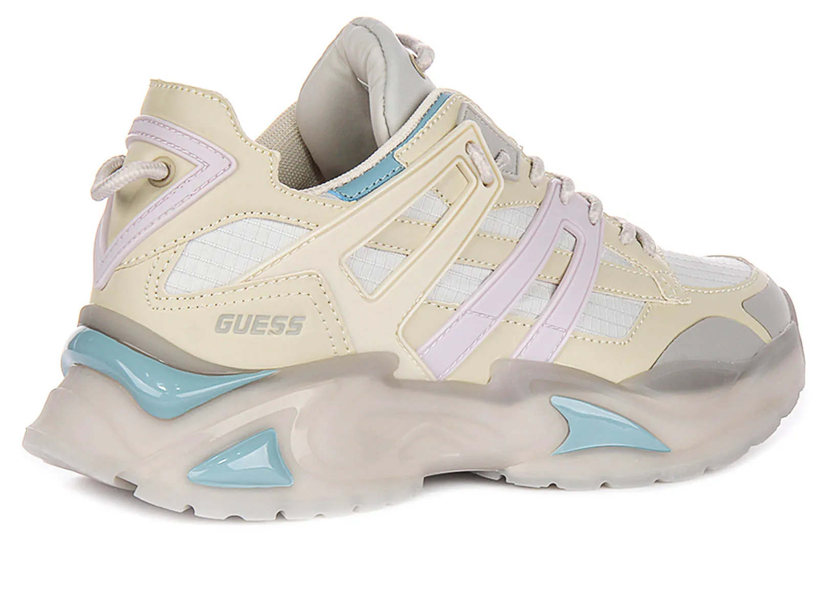 Fresh Flow Guess Belluna Logo In Beige For Women