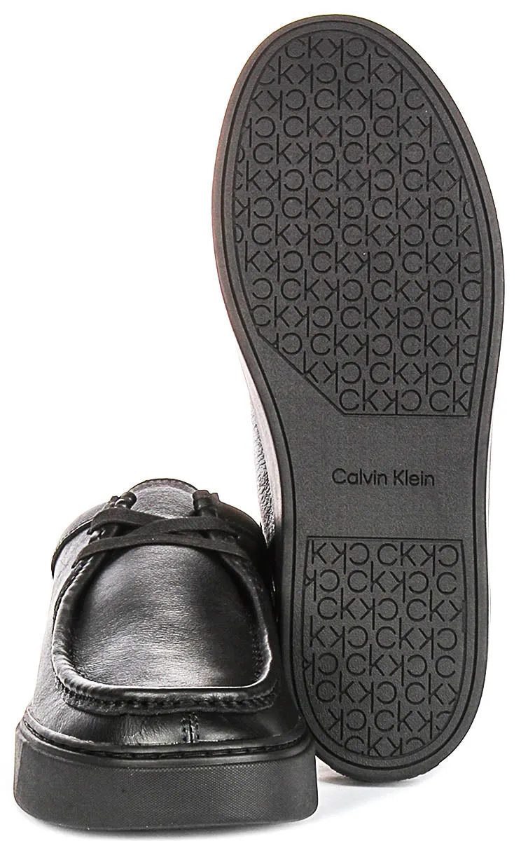 Fresh Lining Calvin Klein Hybrid Wallabee In Black For Men