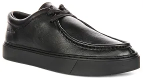Calvin Klein Hybrid Wallabee In Black For Men Natural Fit Explosive Power